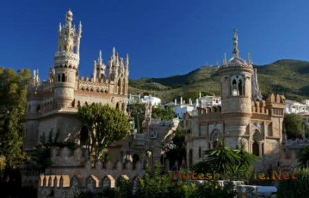 Замок Коломарес в городе Бенальмадена Замок Коломарес в городе Бенальмадена