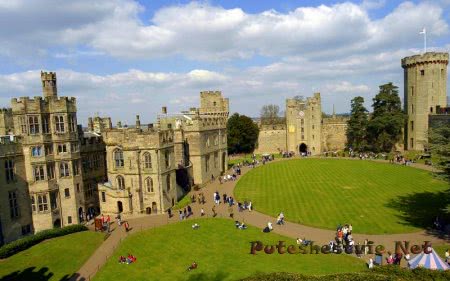 Замок Уорвик в Англии