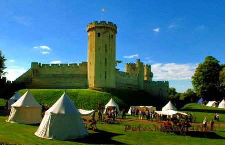 Замок Уорвик в Англии