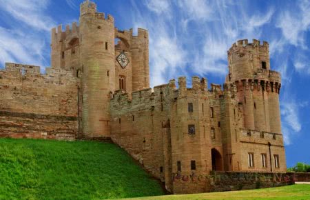 Замок Уорвик в Англии