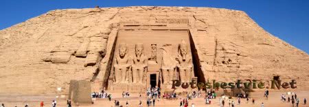 Храмовый комплекс Абу-Симбел в Египте