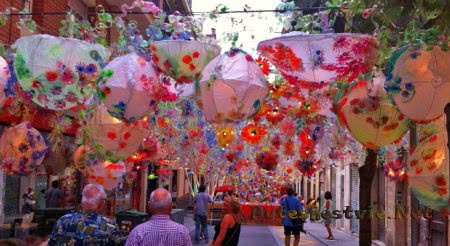 Грасия – фестиваль в Барселоне Грасия – фестиваль в Барселоне