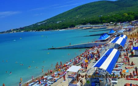 Пляжи Кабардинки