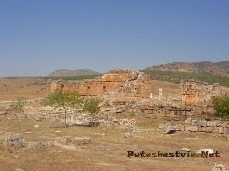 Памуккале в Турции Памуккале в Турции