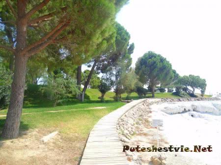 Памуккале в Турции Памуккале в Турции