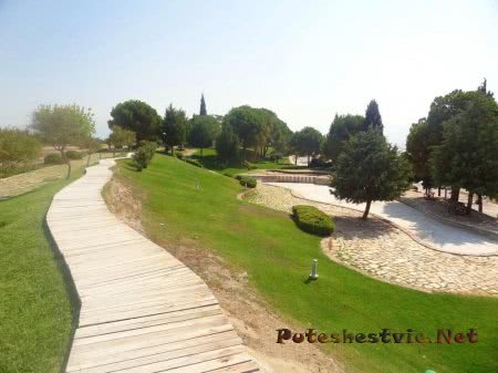 Памуккале в Турции Памуккале в Турции