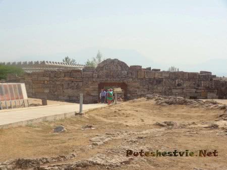 Памуккале в Турции Памуккале в Турции