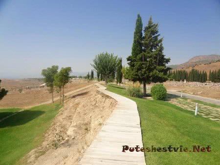 Памуккале в Турции Памуккале в Турции