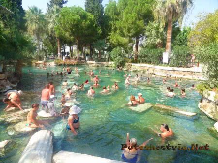 Памуккале в Турции Памуккале в Турции