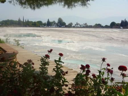 Памуккале в Турции Памуккале в Турции