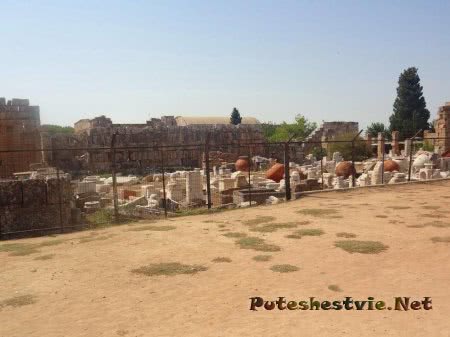 Памуккале в Турции Памуккале в Турции