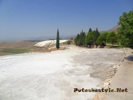 Памуккале в Турции Памуккале в Турции
