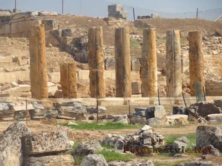 Памуккале в Турции Памуккале в Турции