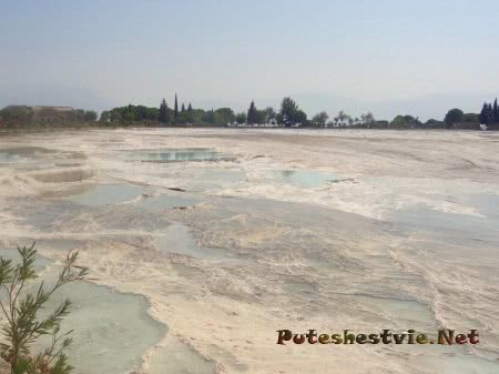 Памуккале в Турции Памуккале в Турции