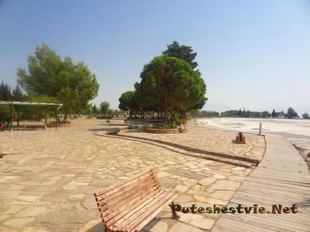 Памуккале в Турции Памуккале в Турции