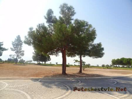 Памуккале в Турции Памуккале в Турции