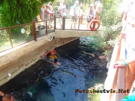 Памуккале в Турции Памуккале в Турции