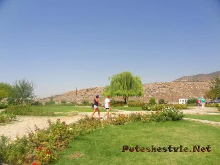 Памуккале в Турции Памуккале в Турции