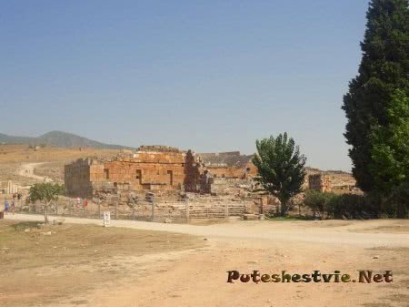 Памуккале в Турции Памуккале в Турции