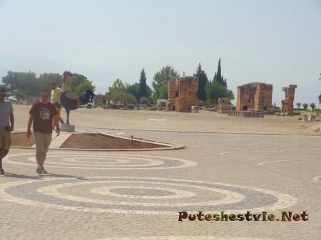 Памуккале в Турции Памуккале в Турции