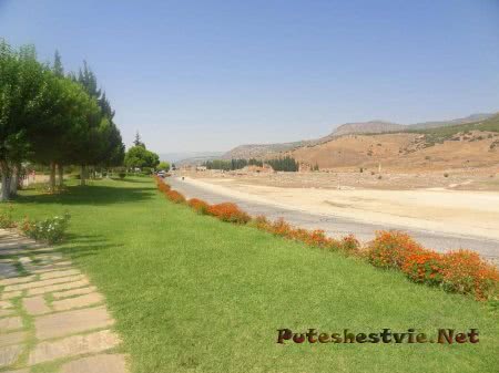 Памуккале в Турции Памуккале в Турции