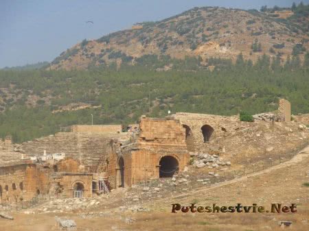 Памуккале в Турции Памуккале в Турции