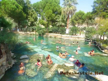 Памуккале в Турции Памуккале в Турции