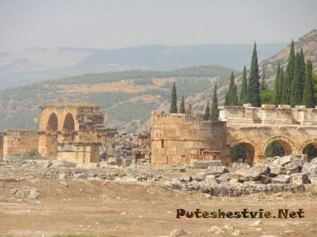 Памуккале в Турции Памуккале в Турции