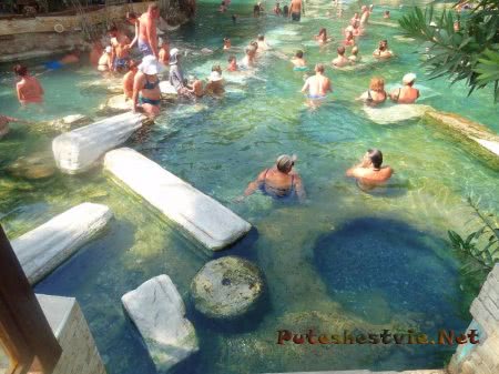 Памуккале в Турции Памуккале в Турции