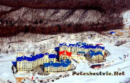 Горнолыжный курорт Эрлонгшань