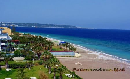 Отдых на курортах острова Родос в Греции