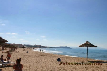 Пляж острова Табарка