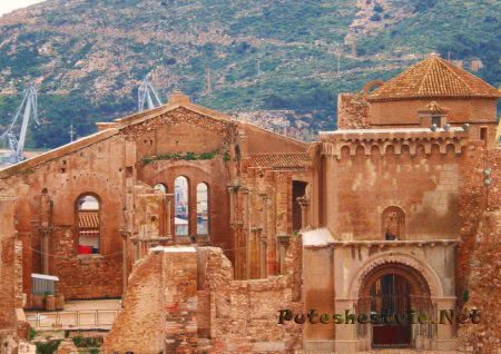 Город Картахена (Cartagena) в Испании