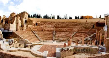 Город Картахена (Cartagena) в Испании