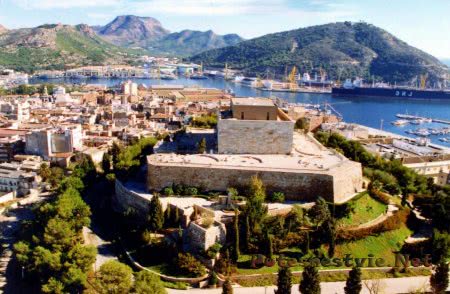 Город Картахена (Cartagena) в Испании