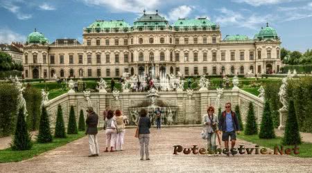 Бельведер – дворец-музей в Вене