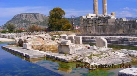 Древний город Летоон Древний город Летоон