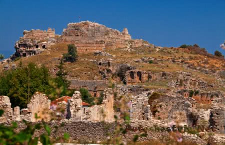 Древний город Тлос Древний город Тлос