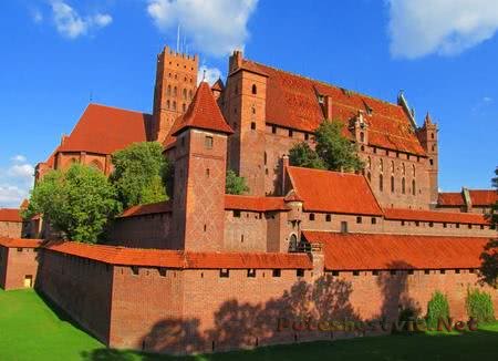 Мальборкский замок в польше фото