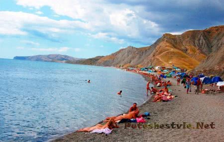 Отдых в Коктебеле в Крыму Отдых в Коктебеле в Крыму