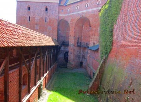 Замок Мальборк в Польше