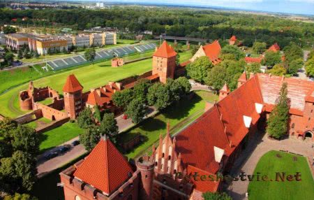 Замок Мальборк в Польше