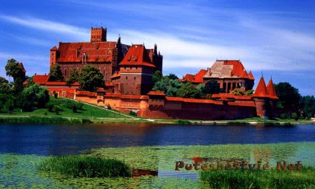 Замок Мальборк в Польше