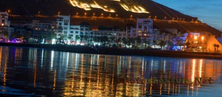 Город Марракеш в Марокко