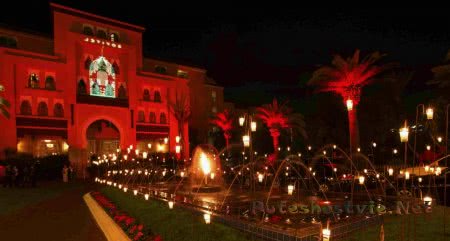 Город Марракеш в Марокко