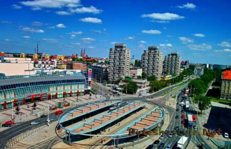 Город Вроцлав в Польше