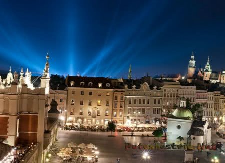 Город Краков в Польше Город Краков в Польше