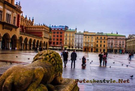 Город Краков в Польше Город Краков в Польше