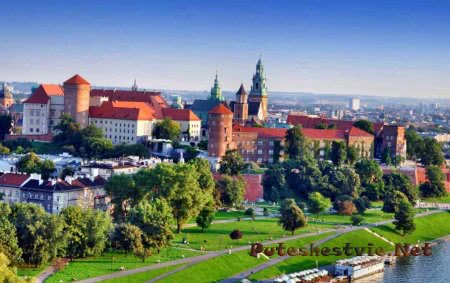 Город Краков в Польше Город Краков в Польше