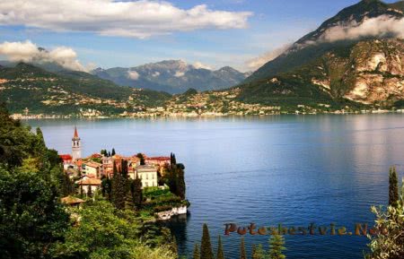 Озеро Комо в Италии Озеро Комо в Италии